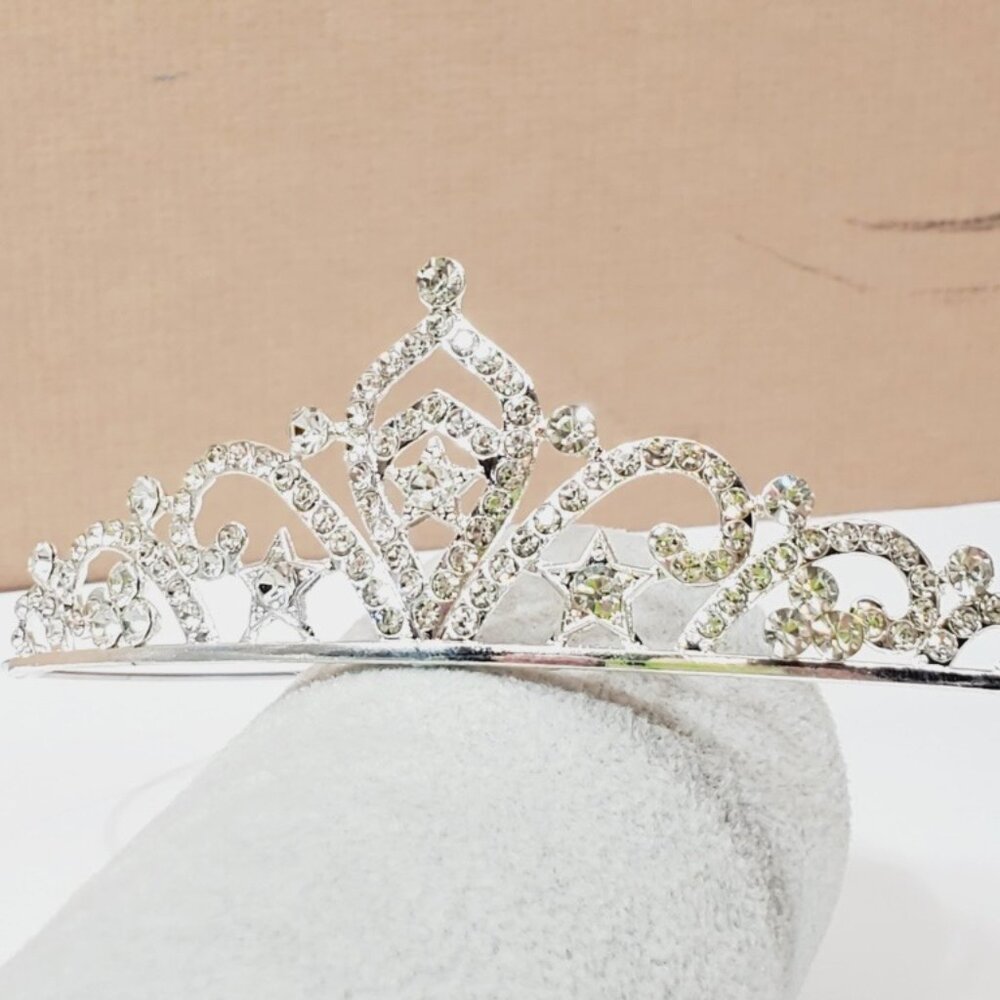 Sparkly Crystal Tiara Headband (20)